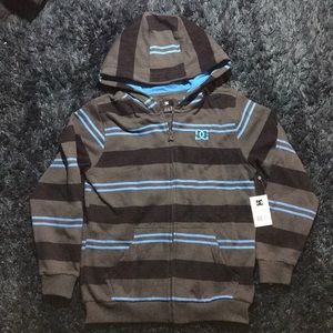 DC Boys ZIp up sweater